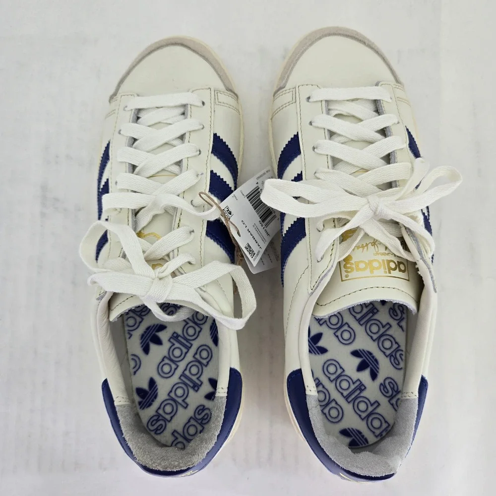 Adidas Jabbar Lo Off White Royal Blue Kareem Abdul-Jabbar Shoes JI0150 Mens 7.5